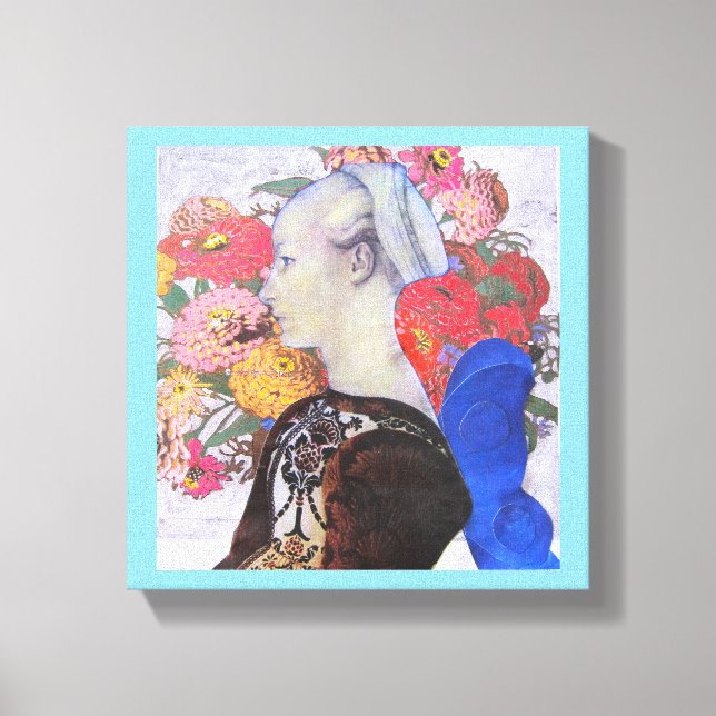 Impresión de lienzo envuelto en falso (Anverso)