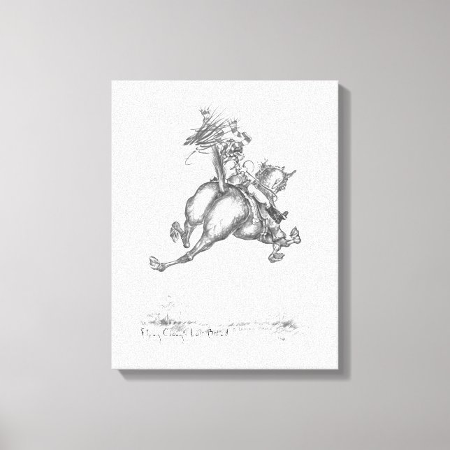 Impresión de lienzo envuelto LB40 "cambios volante (Anverso)