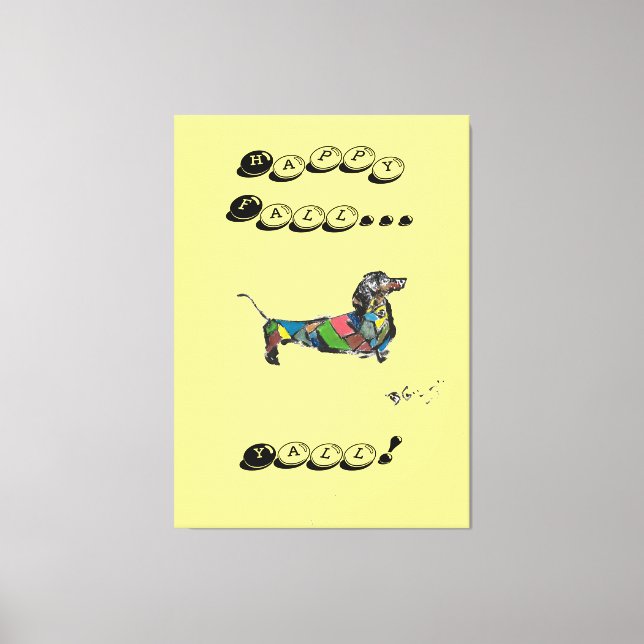 Impresión de lienzo estirado (Anverso)