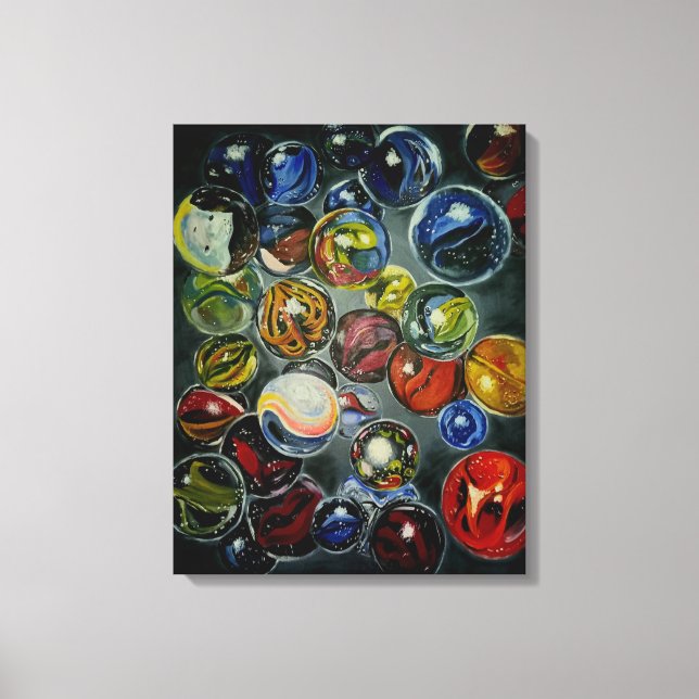 Impresión de lienzo estirado (Anverso)