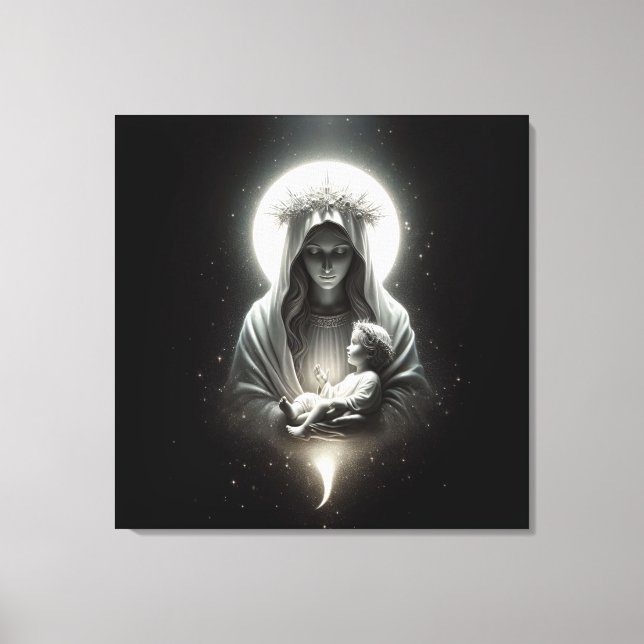 Impresión de lienzo estirado (Anverso)