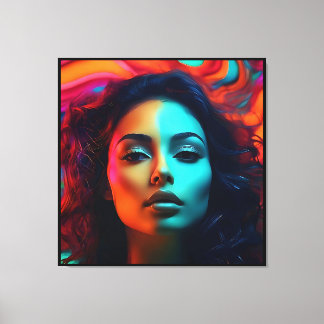 Impresión de lienzo estirado