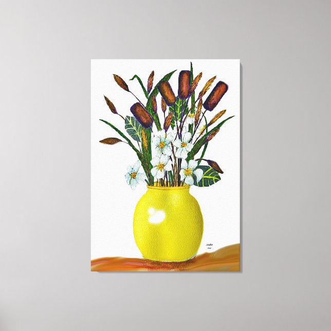 Impresión de lienzo estirado (Anverso)