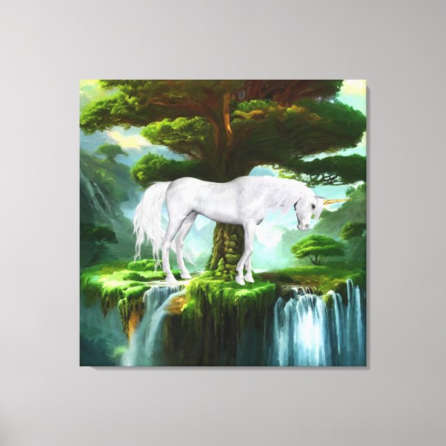 Impresión de lienzo estirado (Anverso)