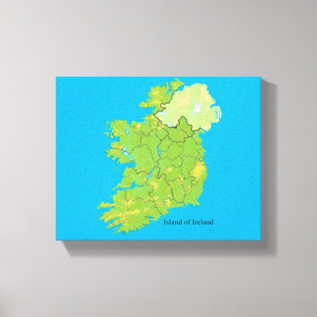 Impresión de lienzo estirado (Anverso)