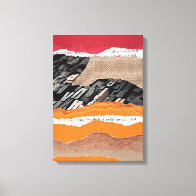 Impresión de lienzo estirado (Anverso)