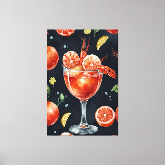 Impresión de lienzo estirado (Anverso)