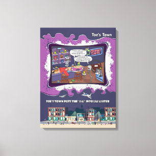 Impresión de lienzo estirado