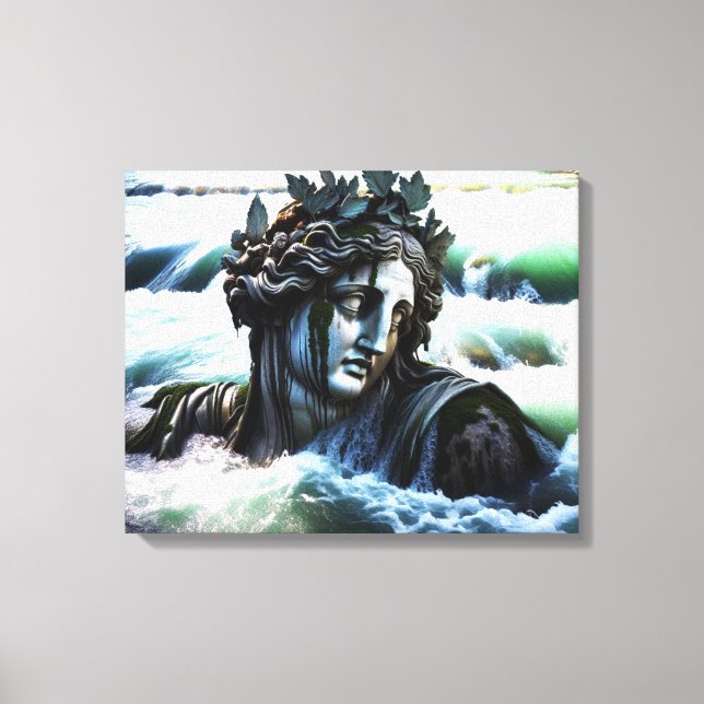 Impresión de lienzo estirado (Anverso)