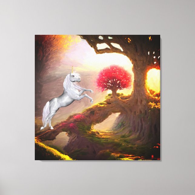 Impresión de lienzo estirado (Anverso)