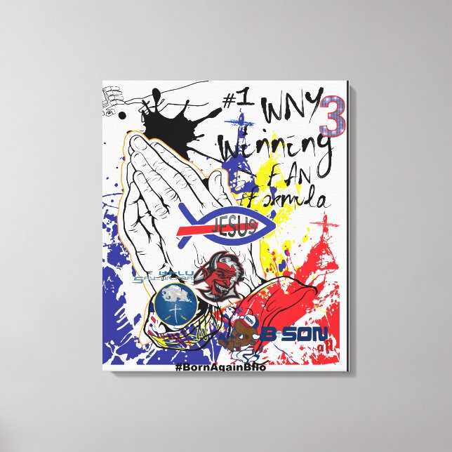 Impresión de lienzo estirado (Anverso)