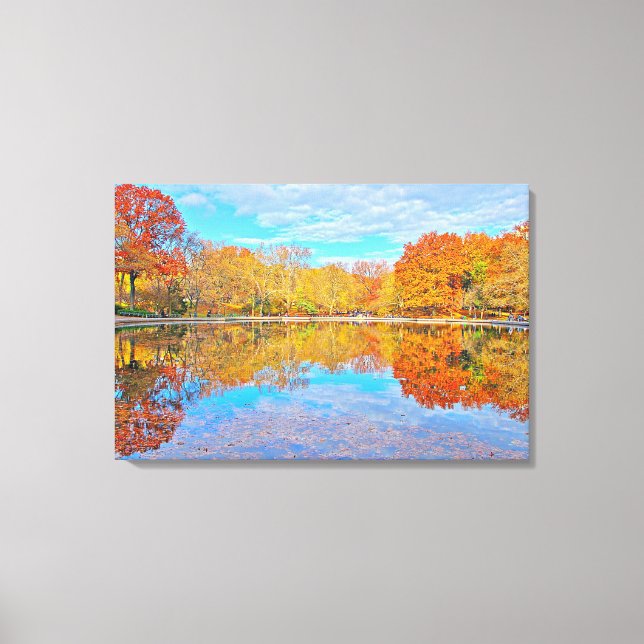 Impresión de lienzo estirado (Anverso)