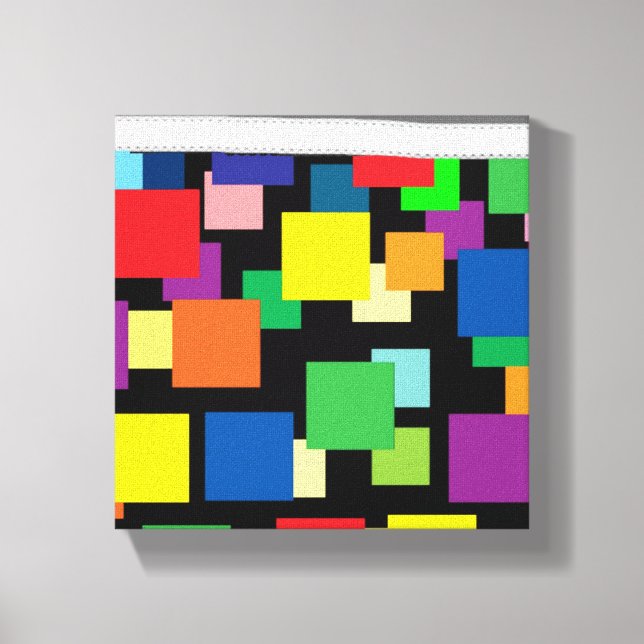 Impresión de lienzo estirado (Anverso)