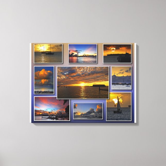 Impresión de lienzo estirado (Anverso)