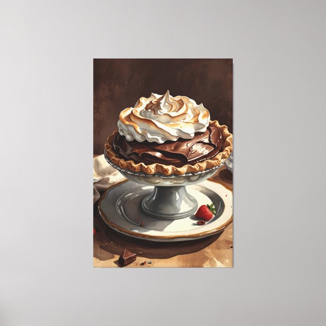 Impresión de lienzo estirado (Anverso)