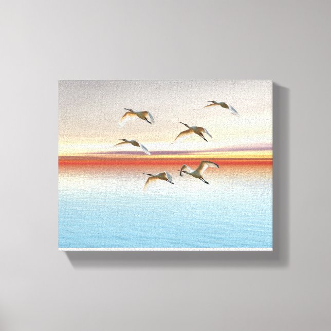 Impresión de lienzo estirado (Anverso)