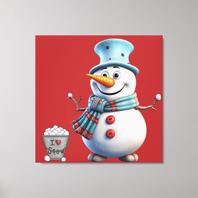 Impresión de lienzo estirado (Anverso)