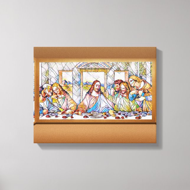 Impresión de lienzo estirado (Anverso)