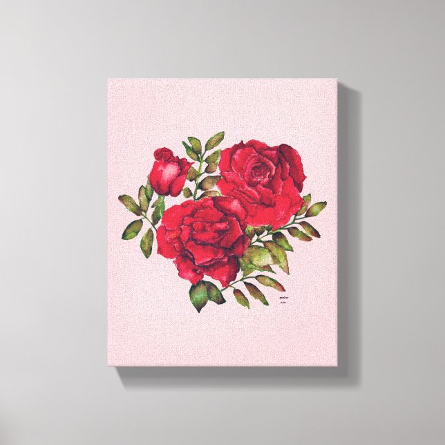 Impresión de lienzo estirado (Anverso)