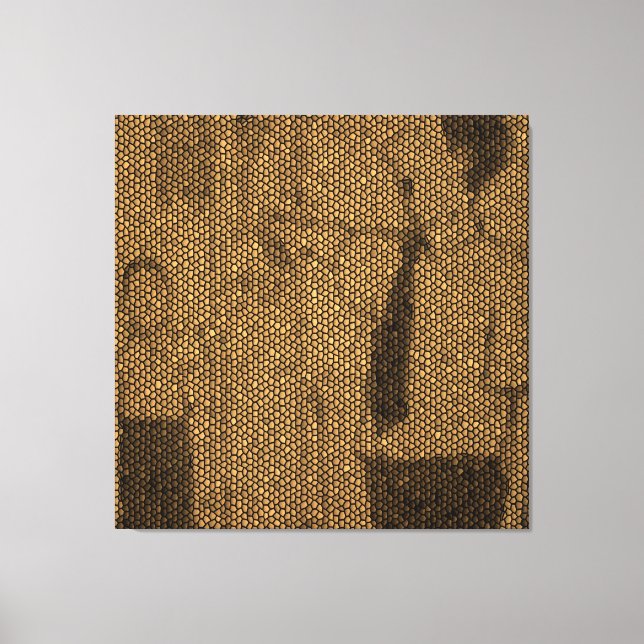 Impresión de lienzo estirado (Anverso)