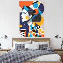 Impresión de lienzo estirado