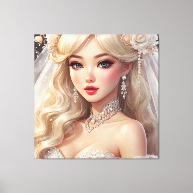 Impresión de lienzo estirado (Anverso)