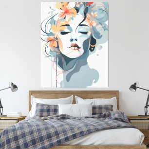 Impresión de lienzo estirado