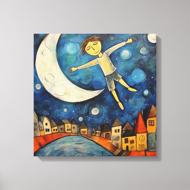 Impresión de lienzo estirado (Anverso)