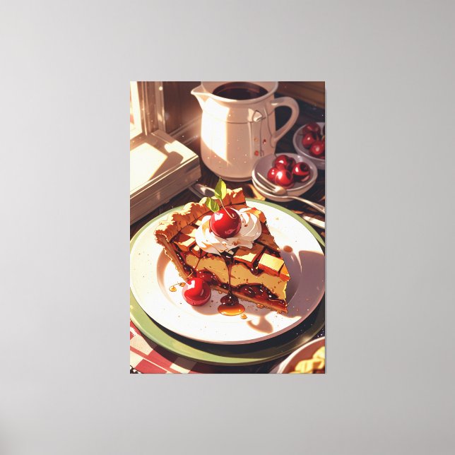 Impresión de lienzo estirado (Anverso)