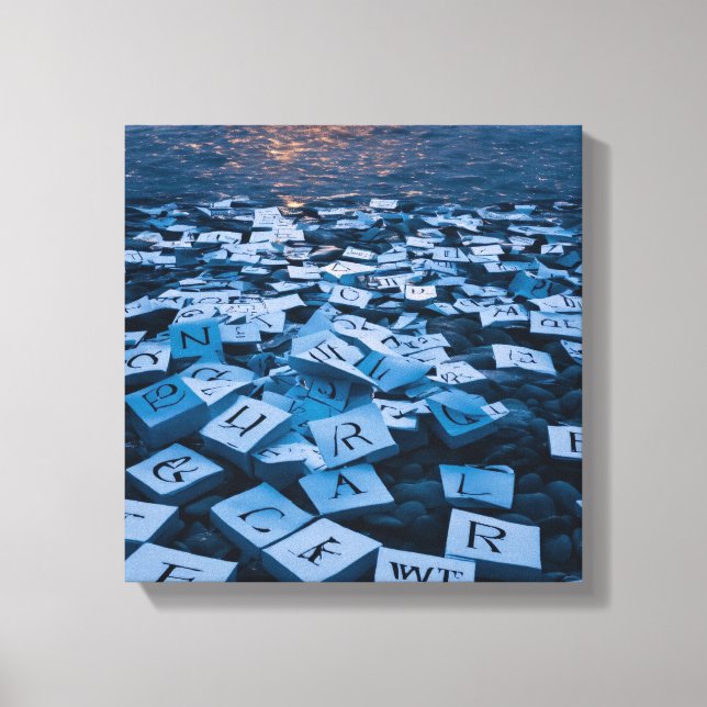 Impresión de lienzo estirado (Anverso)