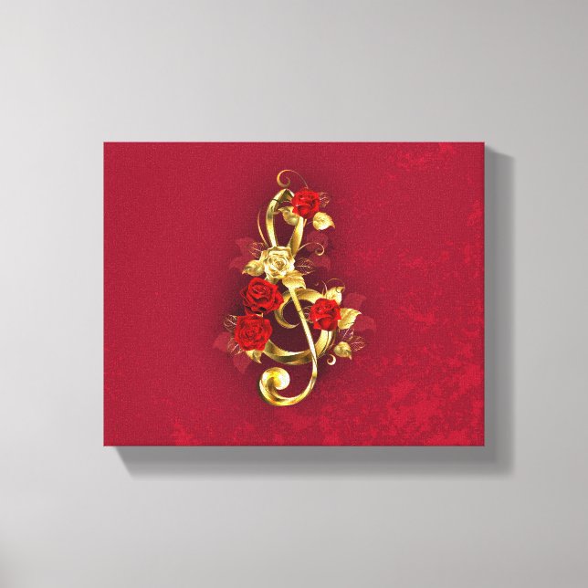 Impresión de lienzo estirado (Anverso)