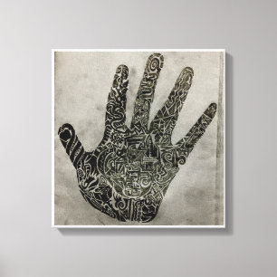 Impresión de lienzo estirado