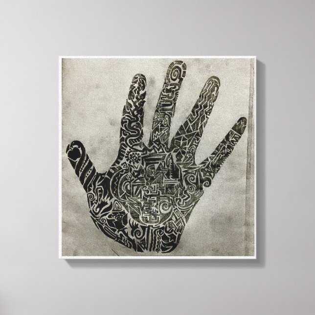 Impresión de lienzo estirado (Anverso)