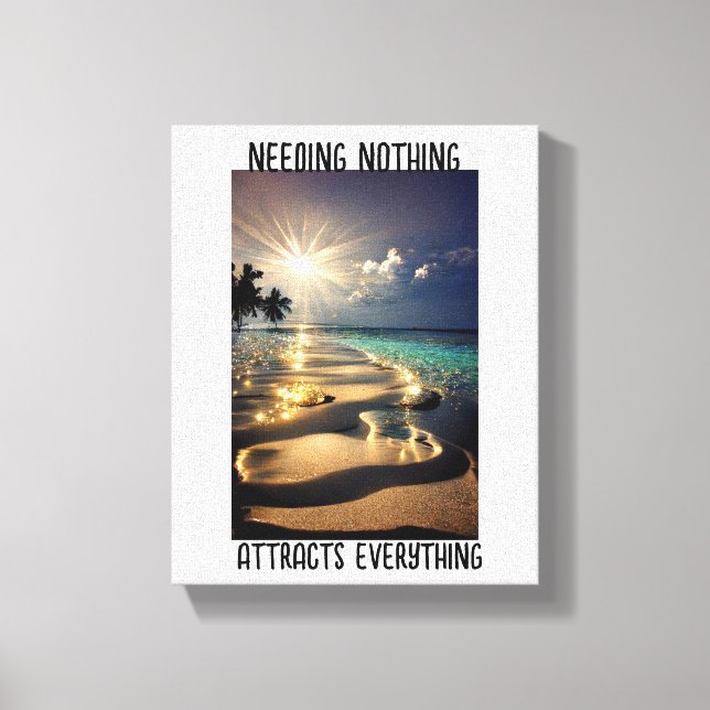 Impresión de lienzo estirado (Anverso)