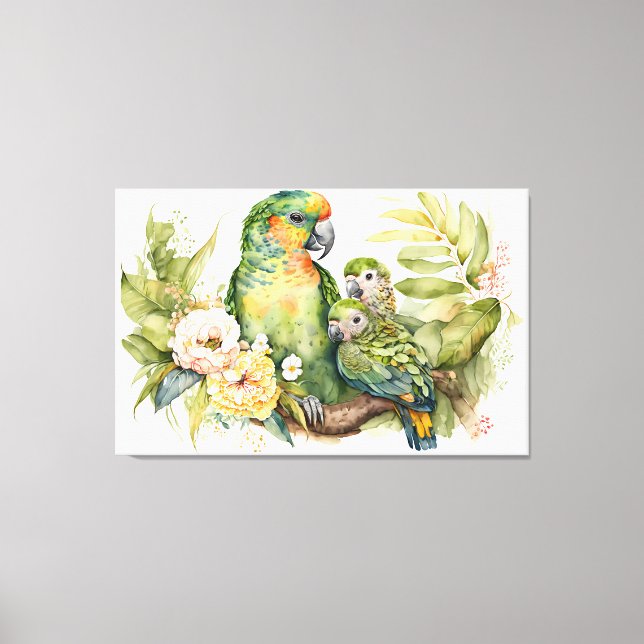 Impresión de lienzo estirado (Anverso)