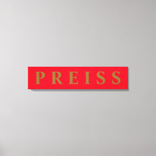 Impresión de lienzo estirado