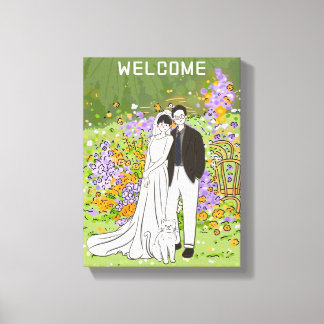 Impresión de lienzo estirado