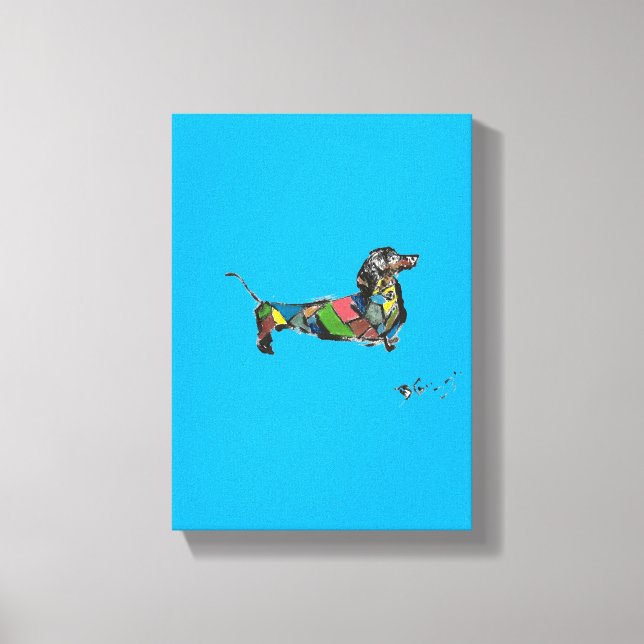 Impresión de lienzo estirado (Anverso)