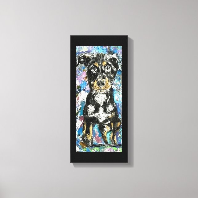 Impresión de lienzo estirado (Anverso)