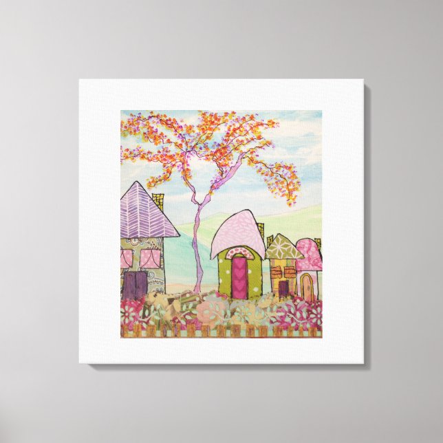 Impresión de lienzo estirado (Anverso)