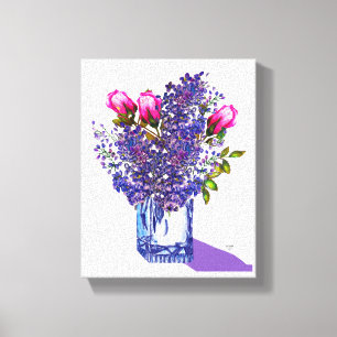 Impresión de lienzo estirado