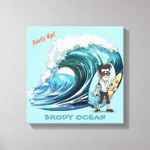 Impresión de lienzo estirado