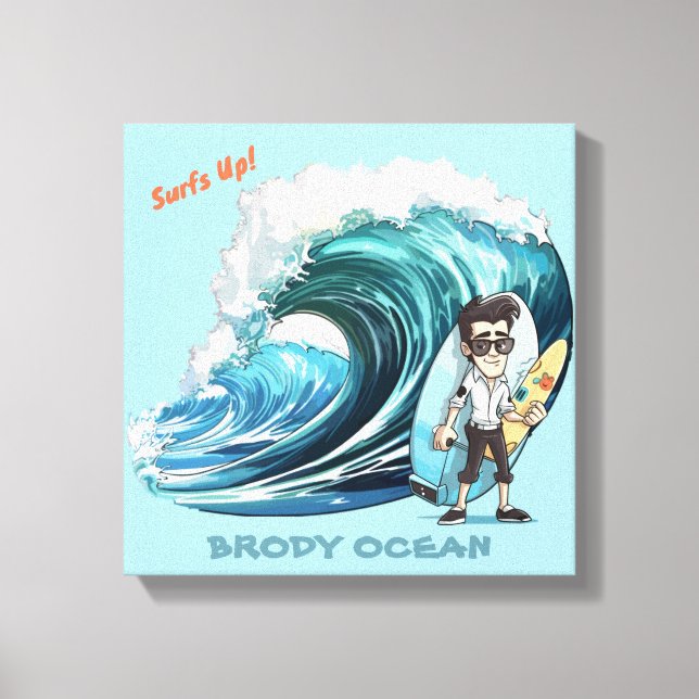 Impresión de lienzo estirado (Anverso)