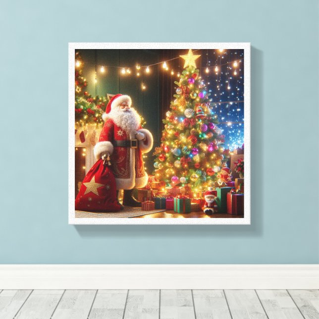 Impresión de lienzo estirado (Insitu (piso de madera))