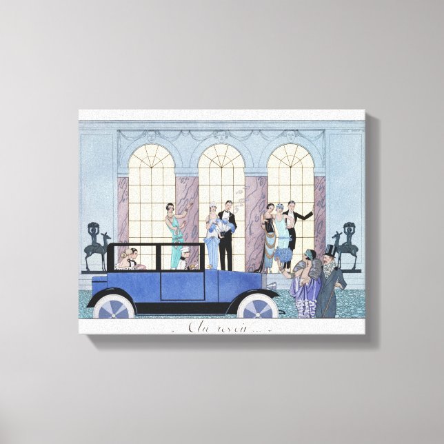 Impresión de lienzo estirado (Anverso)