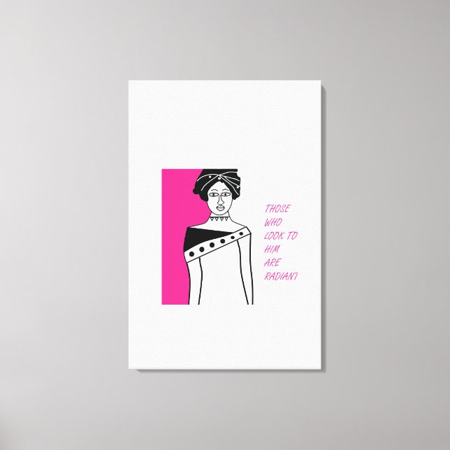 Impresión de lienzo estirado (Anverso)