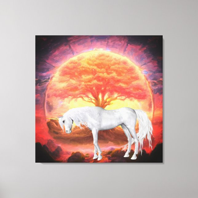 Impresión de lienzo estirado (Anverso)