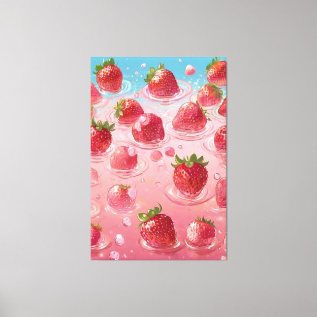 Impresión de lienzo estirado (Anverso)