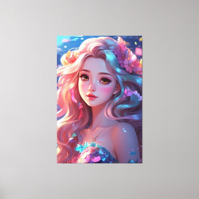 Impresión de lienzo estirado (Anverso)