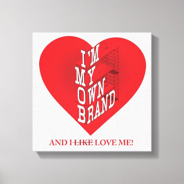 Impresión de lienzo estirado (Anverso)